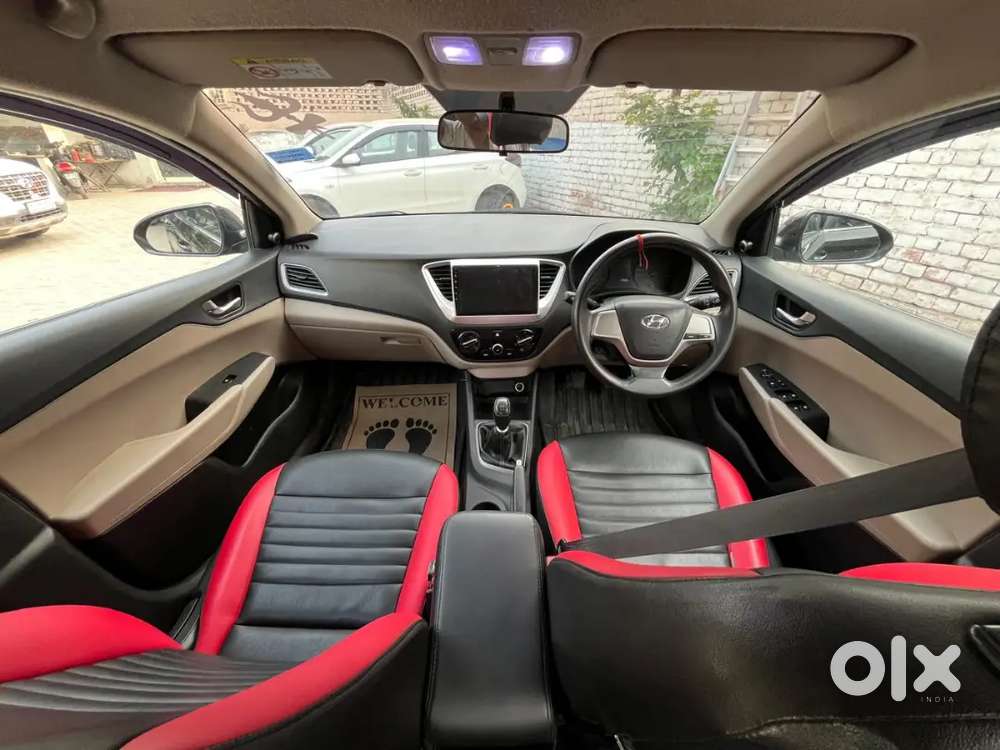 Hyundai Verna With Alloy Wheels,ambience Light