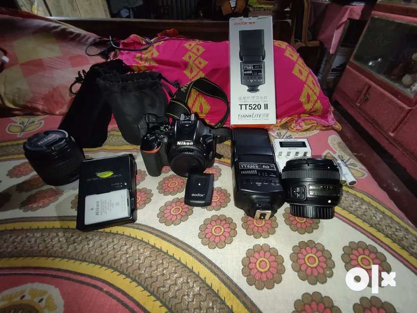 Nikon D5600 camera with lenss & Flash - Cameras & Lenses - 1773953413