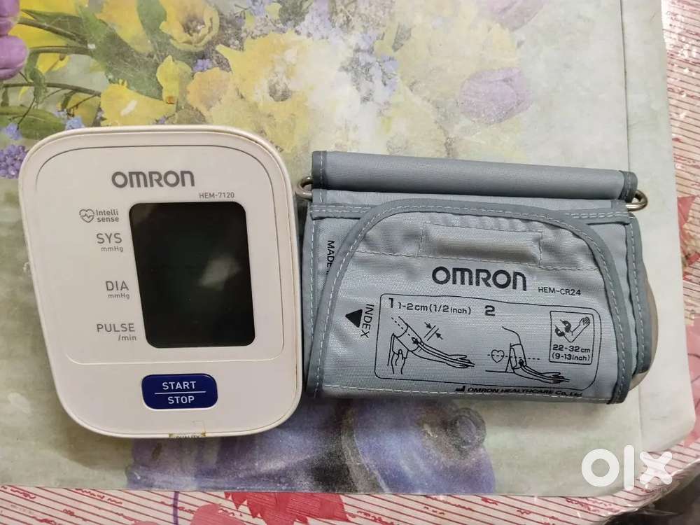Omron HEM 7120 Fully Automatic Digital Blood Pressure Monitor.