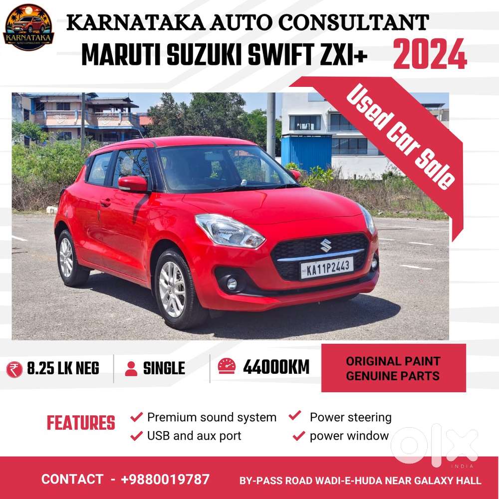 Maruti Suzuki Swift 2018 Zxi Plus, 2024, Petrol