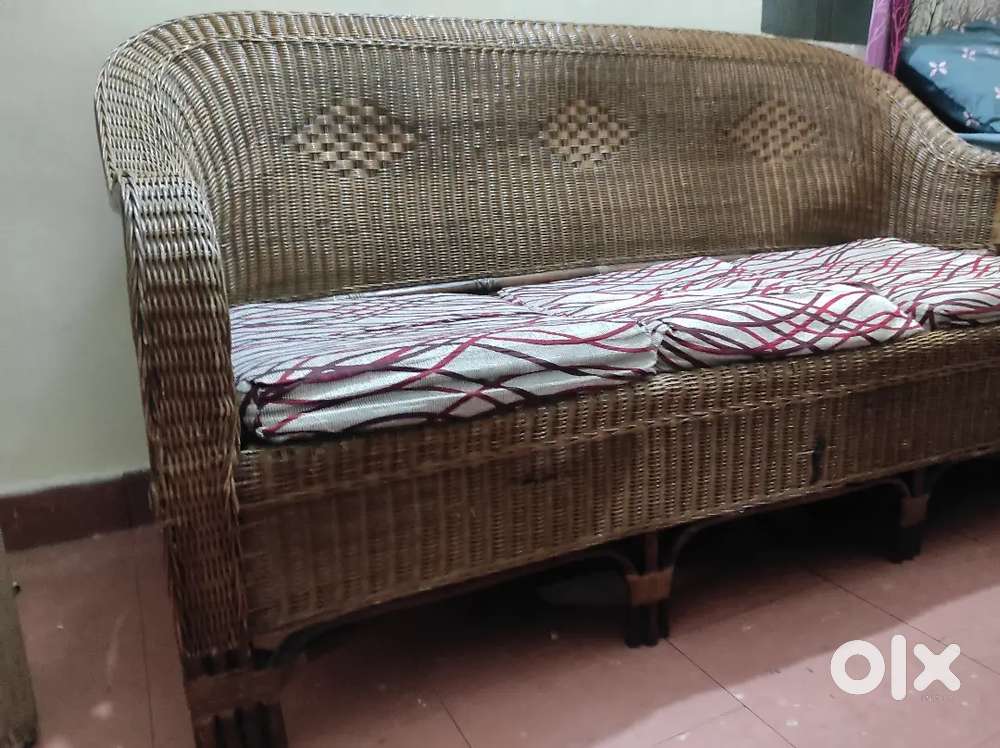 Olx cane sofa discount