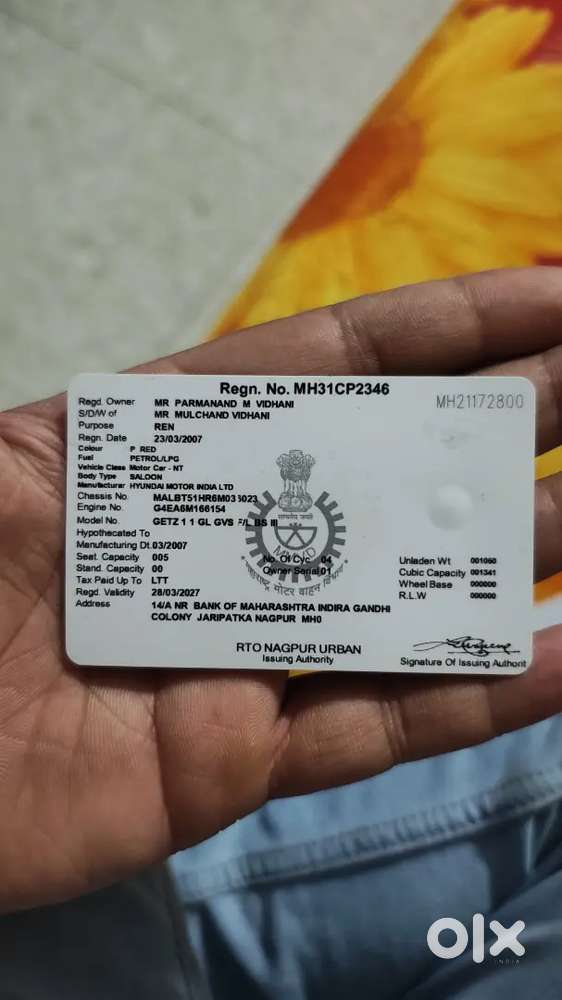 Urgent Sell Hyundai Getz 1st Owner