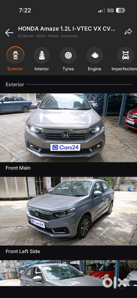 Honda Amaze Vx 2024