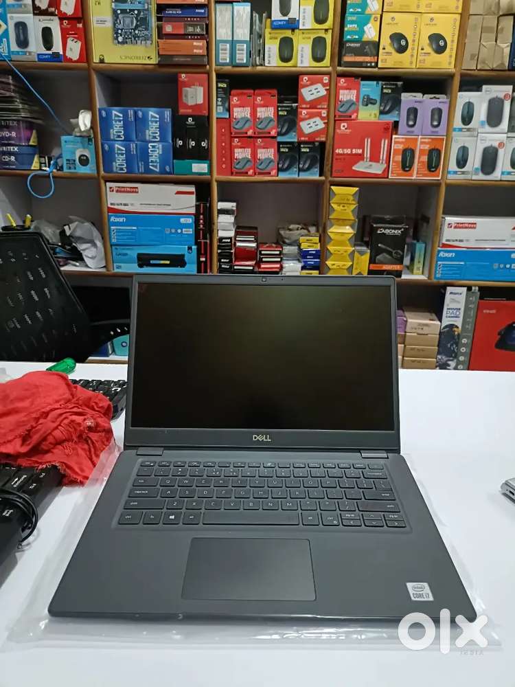 DELL 3410 laptop i7 10th generation 8GB RAM 256 GB SSD good battery