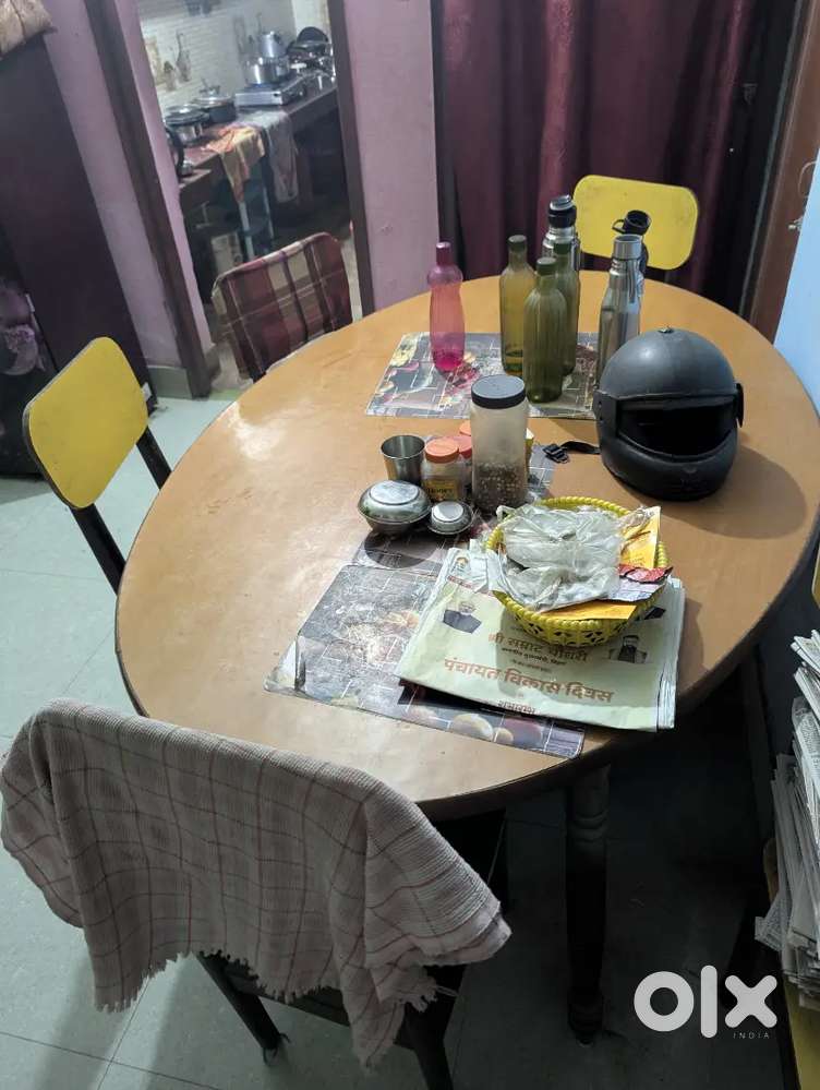 Urgent sell - 6 seater dining table only at 5000
