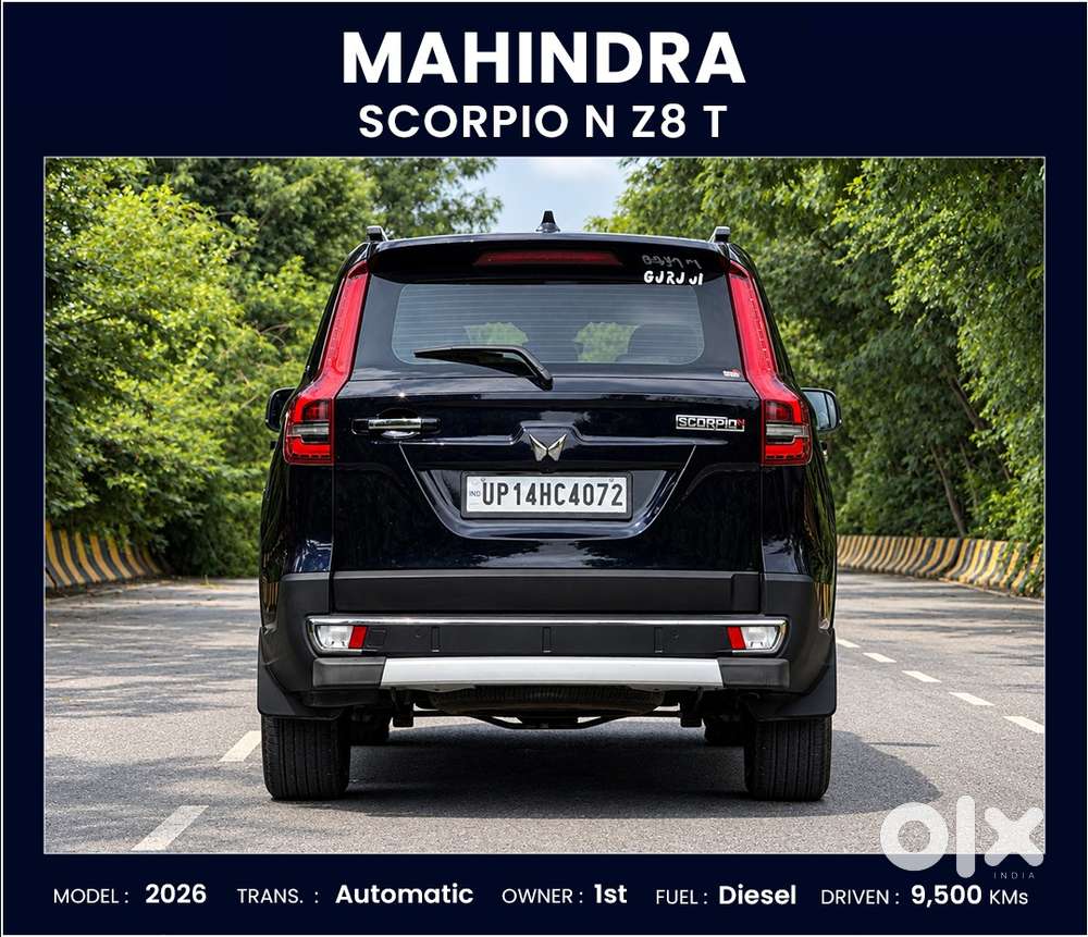 Mahindra Scorpio-n 2.2 Z8 L Diesel At 6 Str, 2026, Diesel
