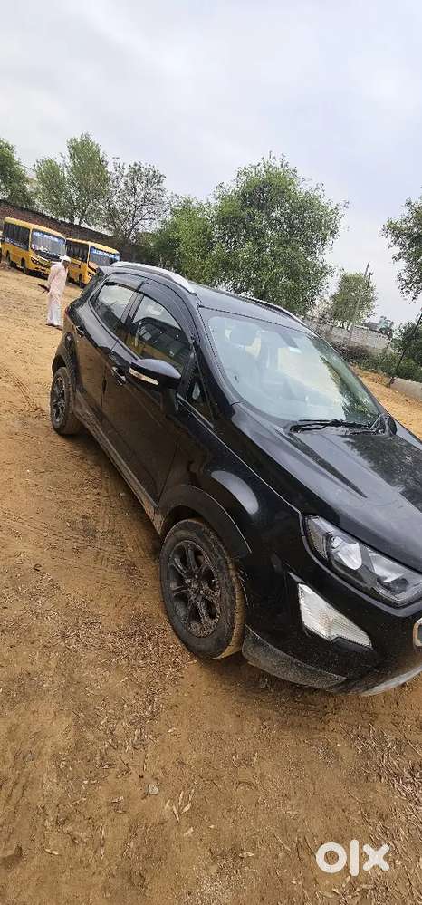 Ford Ecosport 2021 Diesel 110000 Km Driven Push Start Sanrof New Tyre