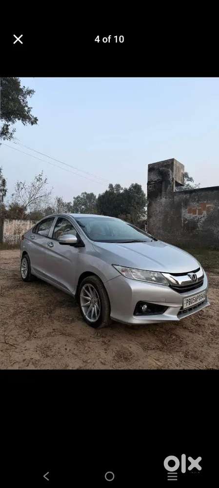Honda City 2014 Diesel Car Top Model Sunroof,push Button Start ,alloy