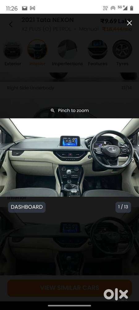 Selling The Tata Nexon 2021 (oct) Regd.