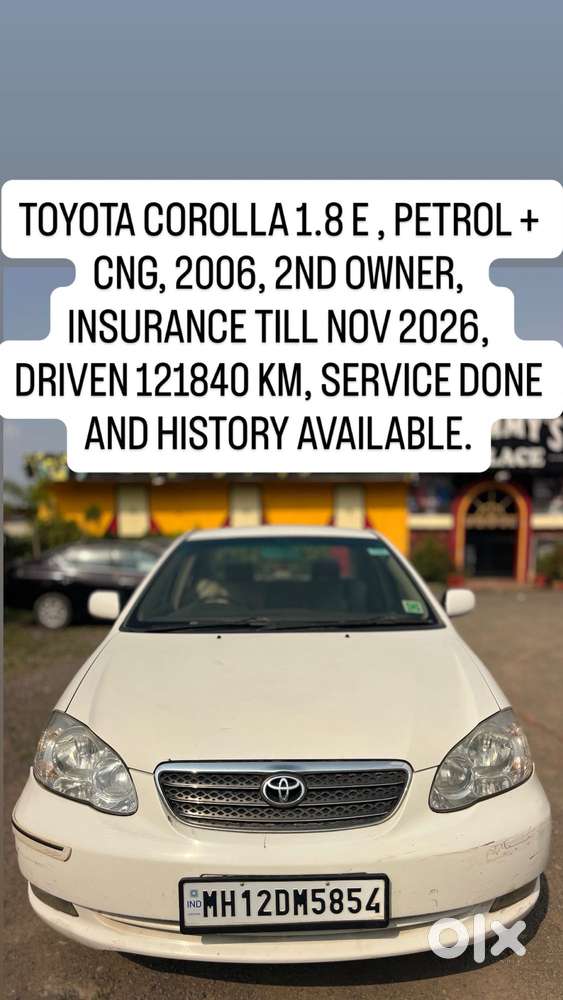 Toyota Corolla H2 1.8e, 2006, Cng & Hybrids