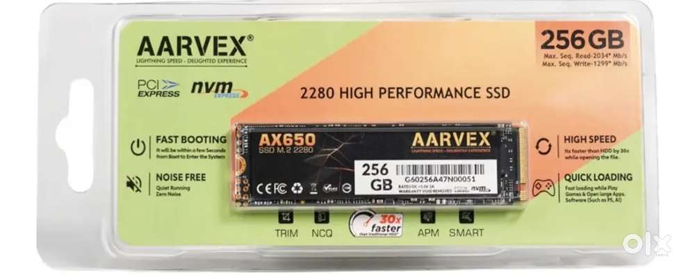 Nvme 256 GB