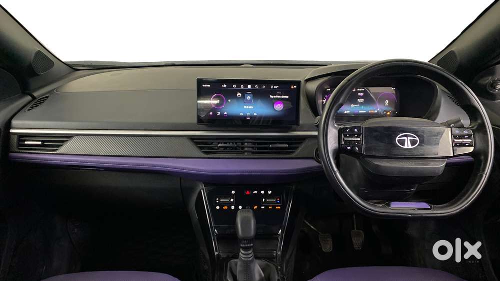 Tata Nexon Fearless S Purple 1.2 Revotron Petrol 6mt Dual Tone, 2023..