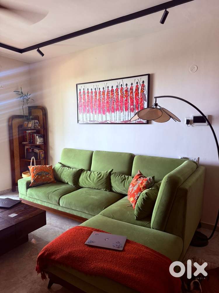 Custom-made L-seater sofa