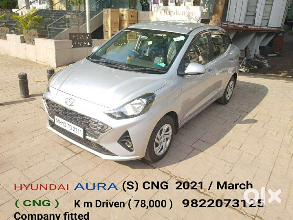 Hyundai Aura 1.2 S Cng, 2021, Cng & Hybrids