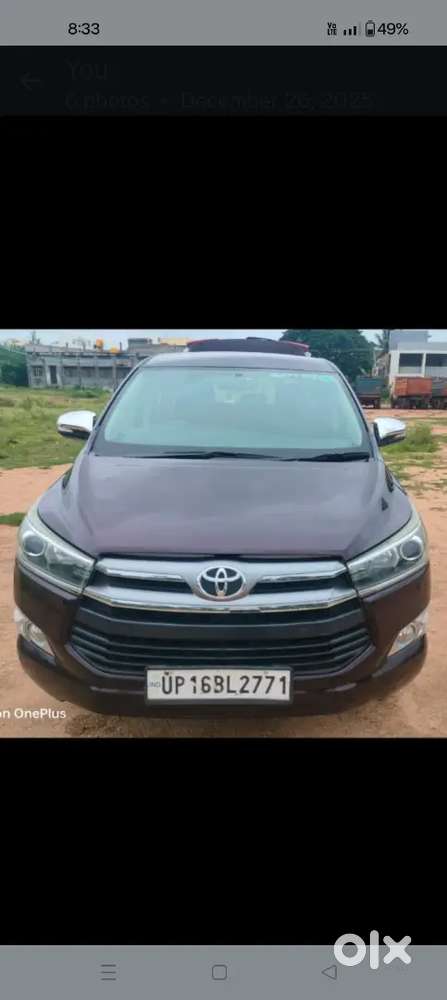 Toyota Innova Crysta 2017 Diesel Well Maintained