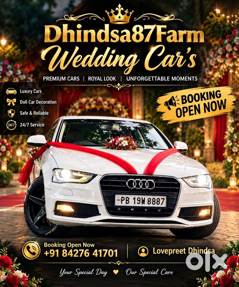 Audi A4 Only For Wedding Booking