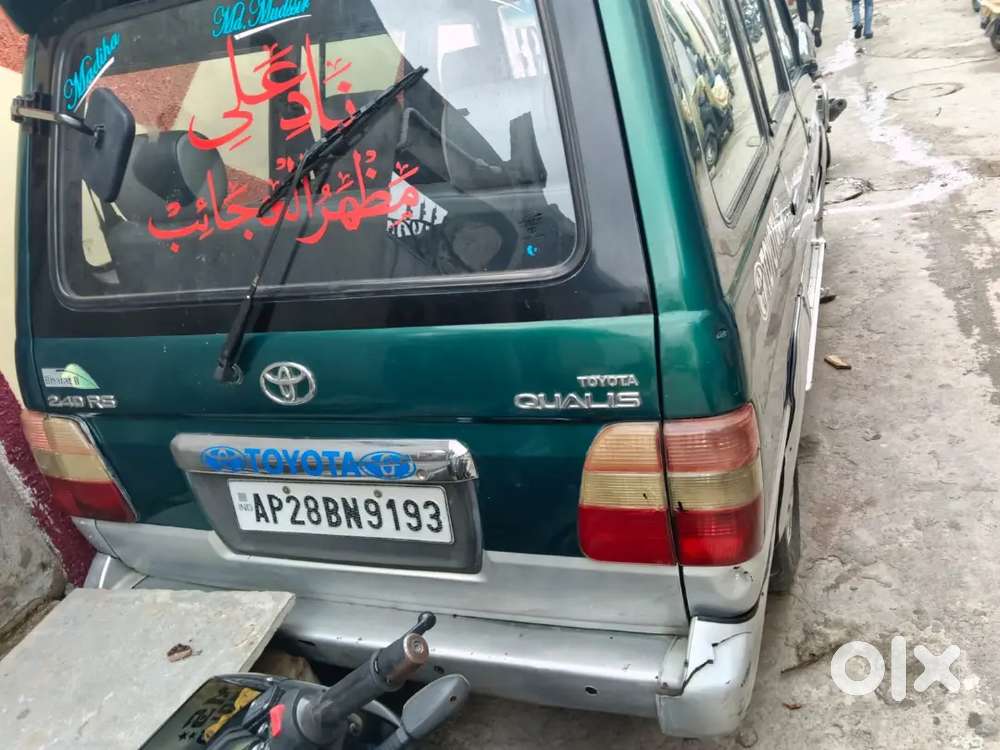 Toyota Qualis Green Colour Good Condition Engine Excellent