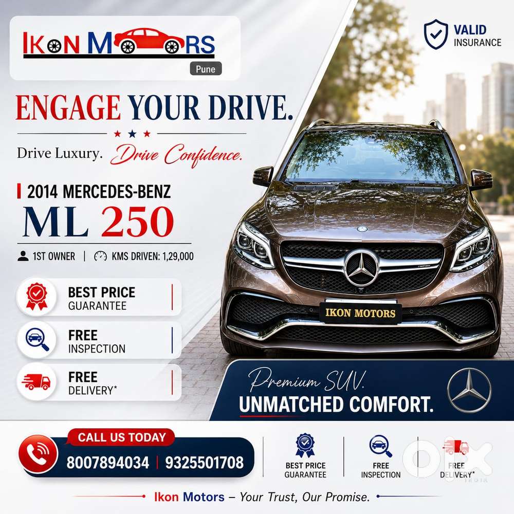Mercedes-benz M-class Ml 250 Cdi, 2014, Diesel