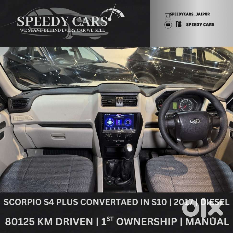 Mahindra Scorpio S4 Plus, 2017, Diesel