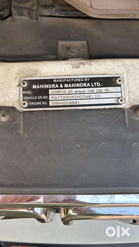 Mahindra Scorpio Diesel 2022 9seater