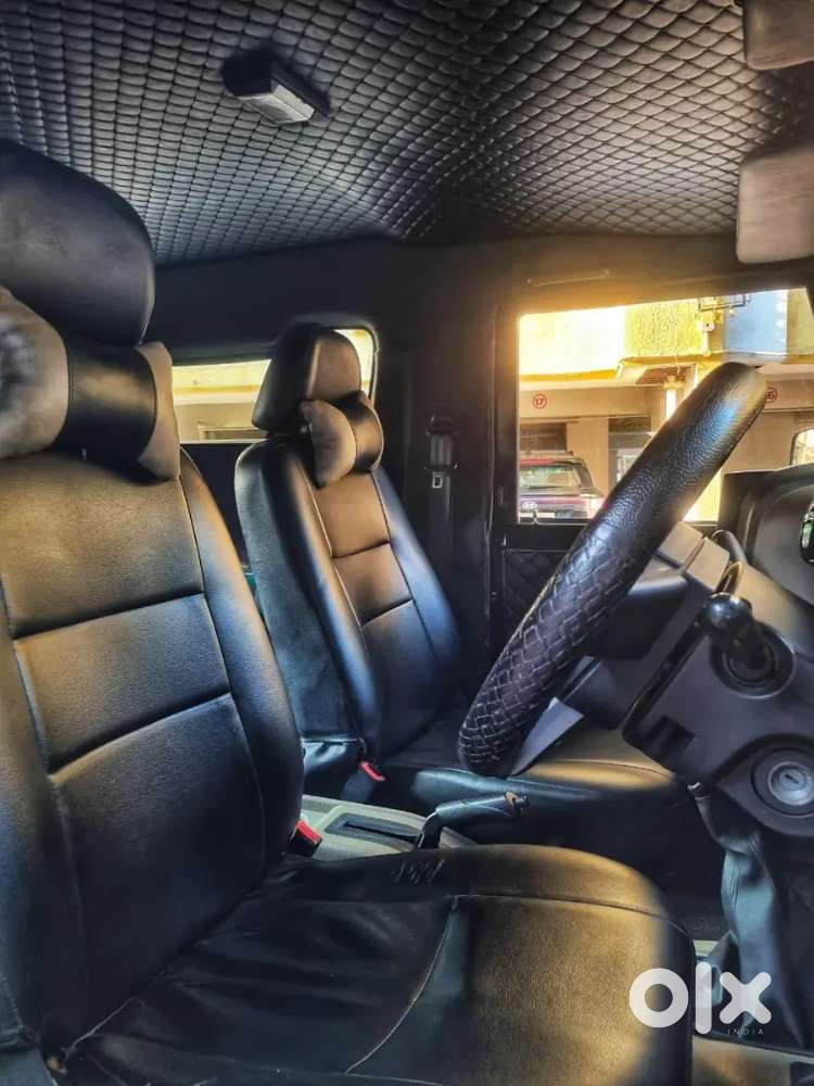 Mahindra Thar 2016 Modified With Quality Hard Top And Plush Interiors