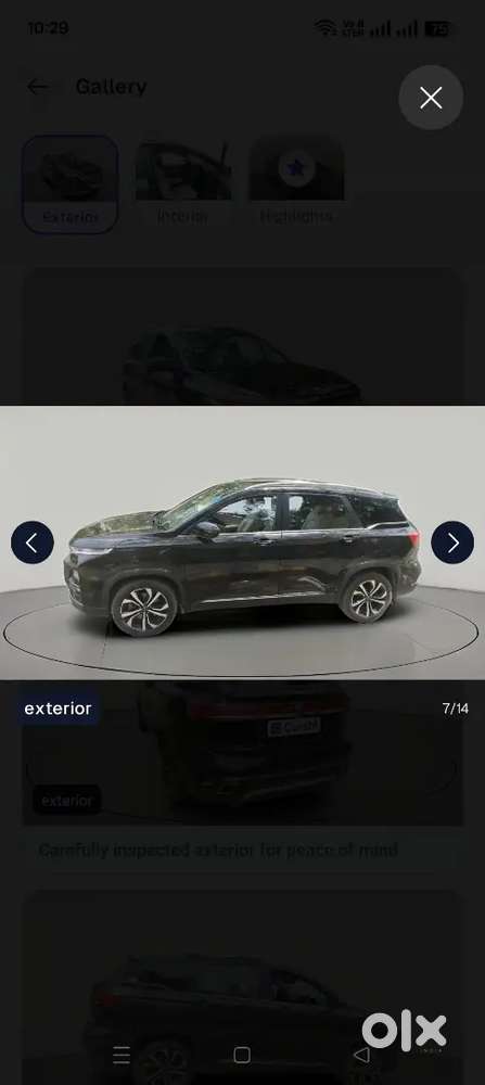 Mg Hector Plus Petrol 2023 Variant