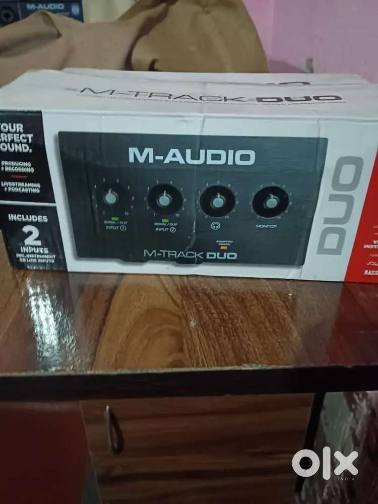 M-Audio Interface with mic and cable - TVs, Video - Audio - 1827504487