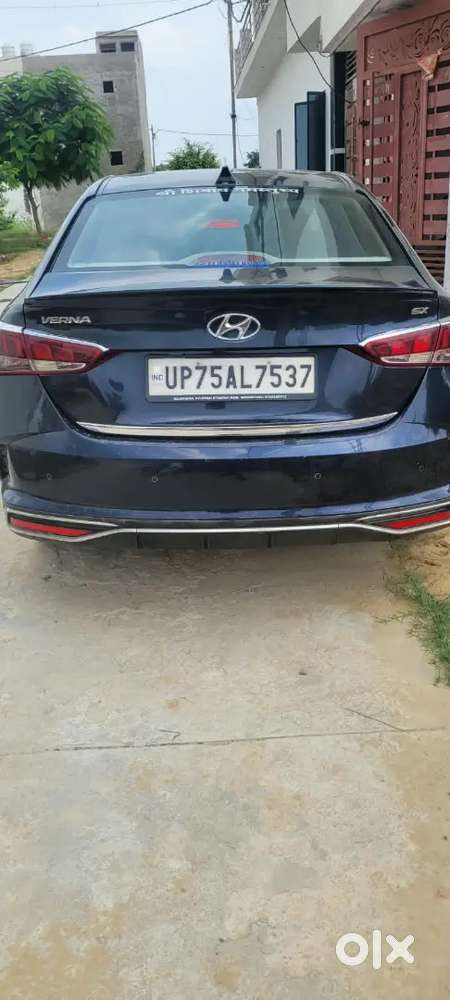 Hyundai Verna Petrol Sx (o)2021 With Sunroof