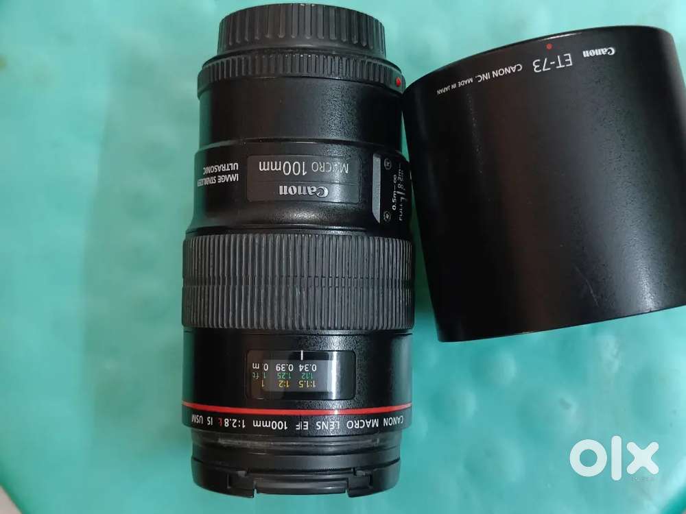 Canon EF 100mm macro lens Cameras Lenses 1810925351