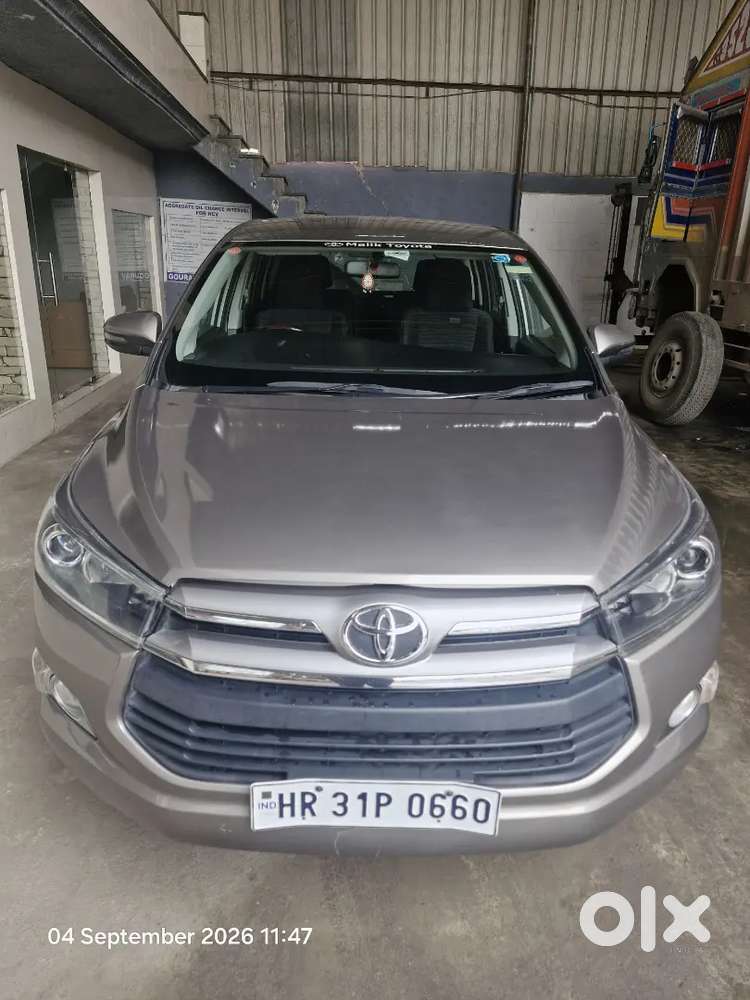 Toyota Innova Crysta Vx Mt 2018
