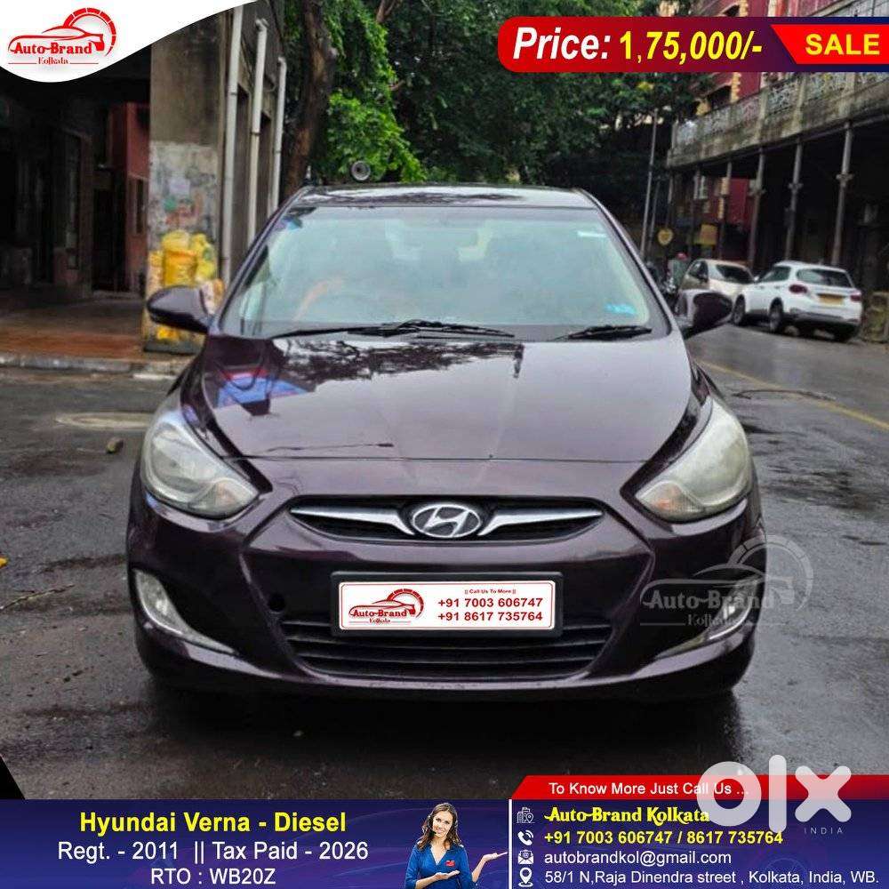 Hyundai Verna Hyundai-verna-crdi-1.6-sx-option, 2011, Diesel