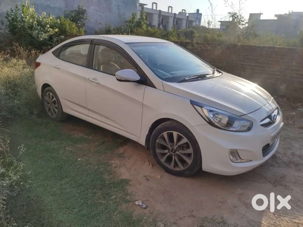 Hyundai Verna Fluidic 2014 Scratch Less, All New Tyres