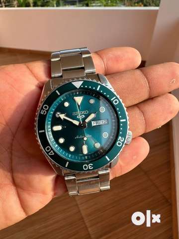 Seiko 5 sports green hot sale dial