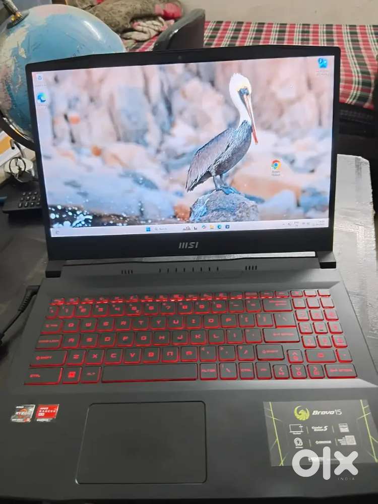 Msi gamming laptop 8gb ram 256 nvme ssd