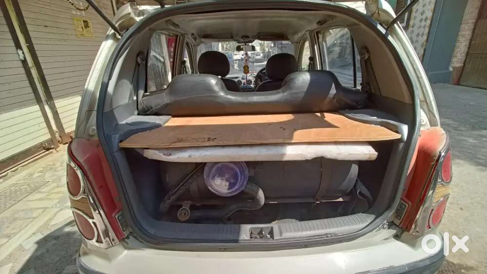 Hyundai Santro Xing 2008 Lpg 65000 Km Music System Ac Power Steering