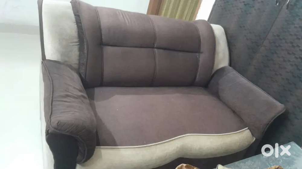 Sofa brown color 2 seater