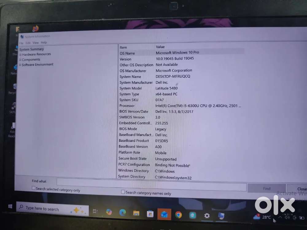 Dell laptop for sale