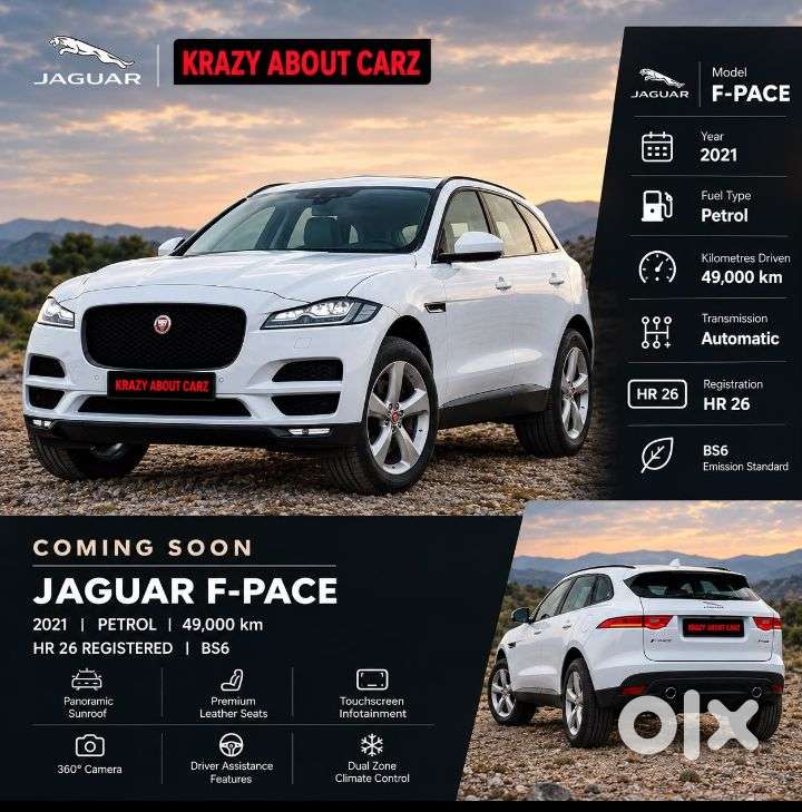 Jaguar F-pace Prestige, 2021, Petrol