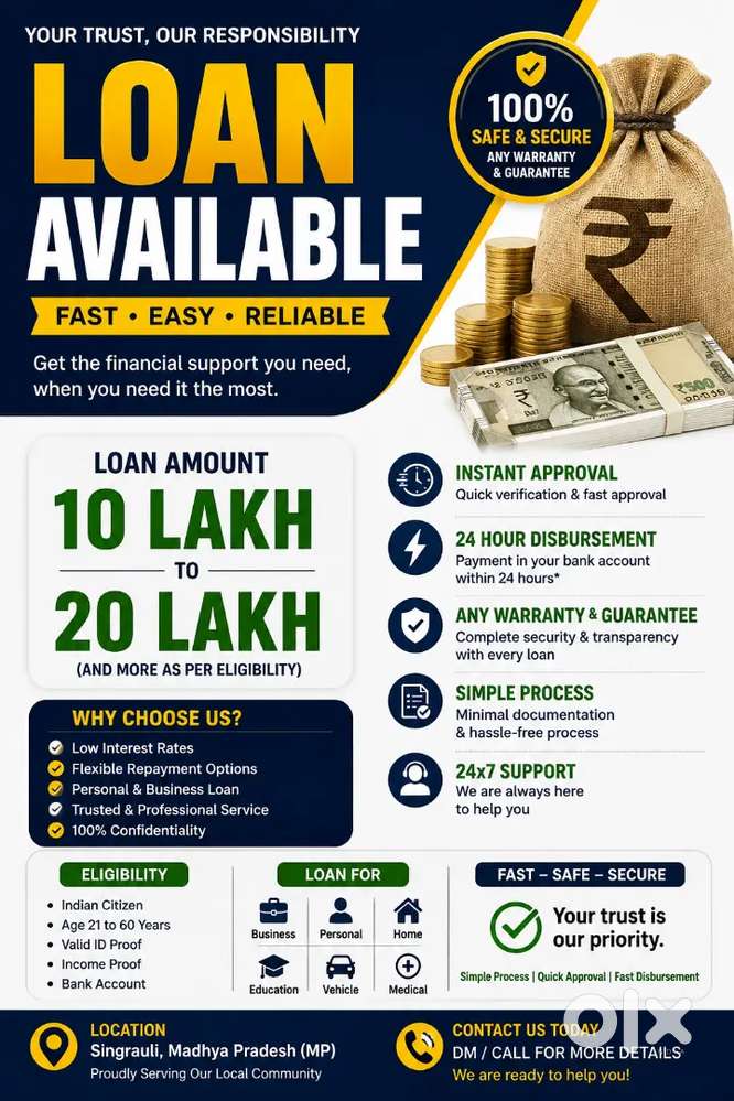  Need a Loan? We’re Here to Help!

Personal & Business Loan Assistan