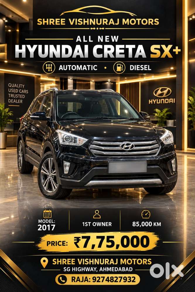 Hyundai Creta, 2017, Diesel