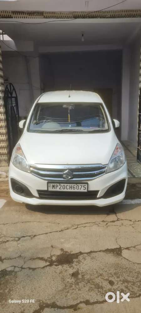 Ertiga 2018 Model Good Condition Car White Color Urgent Sale