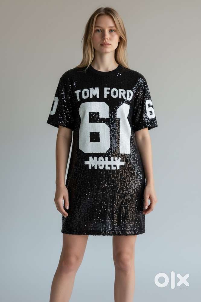 tom ford sequin shirt dress Tom Ford ** RUNWAY iconic Molly Sequin dress Small Size 40