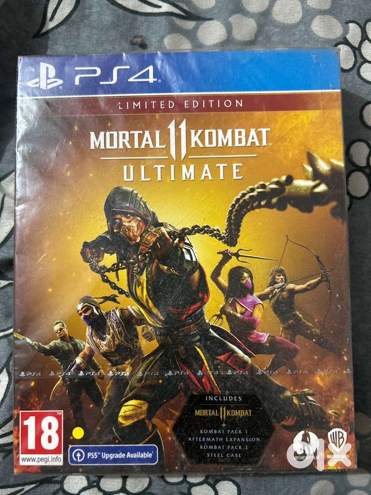 Game Mk11 For Sale Ps4 Mortal Kombat 11 Ultimate Steelbook Limited