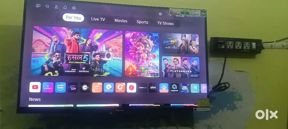 3 months old only bill box bhi hai 16000ka liya tha 32inch Panasonic