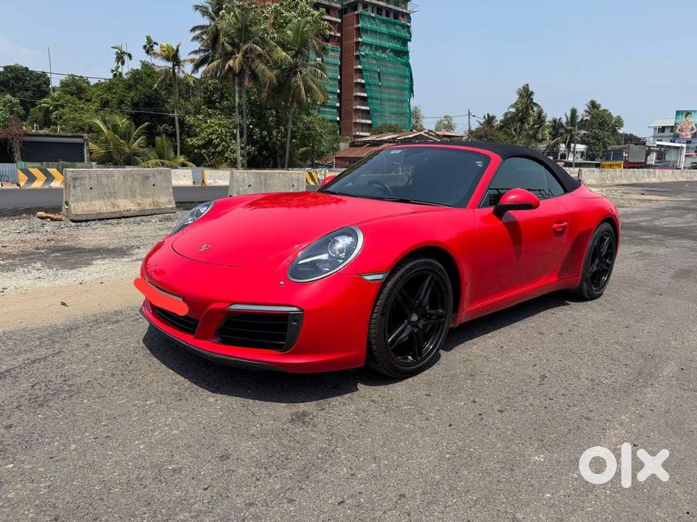 Porsche 911 Carrera Cabriolet, 2018, Petrol