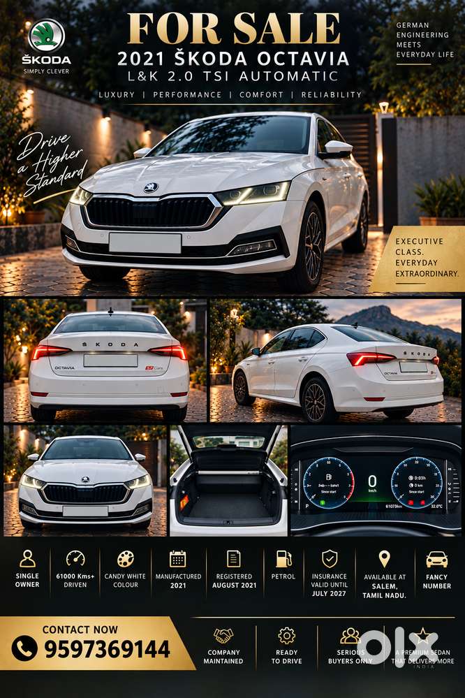 Skoda Octavia L&k 2.0 Tsi Automatic 2021