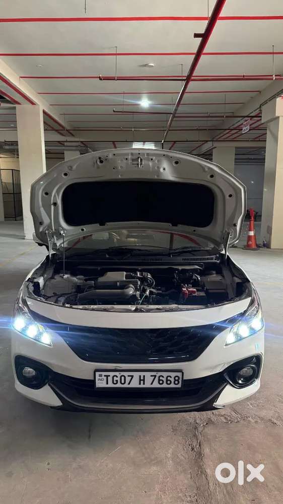 Suzuki Baleno 2024-top End-automatic-11812kms-modified Wheels-dechrome