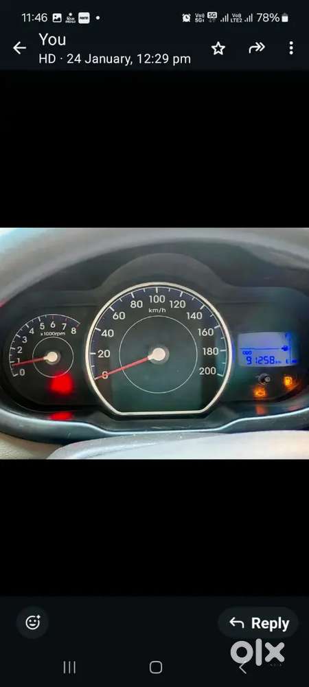 Hyundai I10 2012 Cng & Hybrids 91000 Km Driven