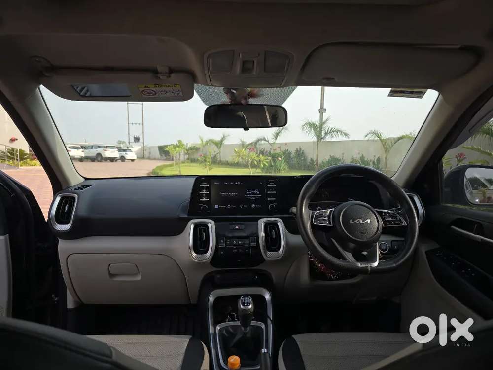 2021 Kia Sonet Htx Diesel (black)  1st Owner  Sunroof