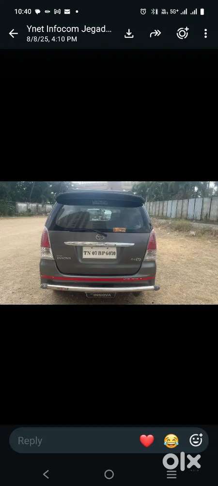 Toyota Innova Vx 2011